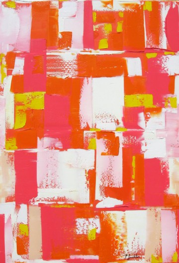 Lever de soleil - 100 x 70 cm