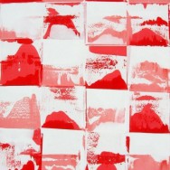 Pensée rose - 100 x 160 cm